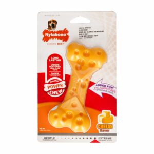 Juguete Para Perro Diseño Hueso Sabor Chesse NYLABONE Unidad