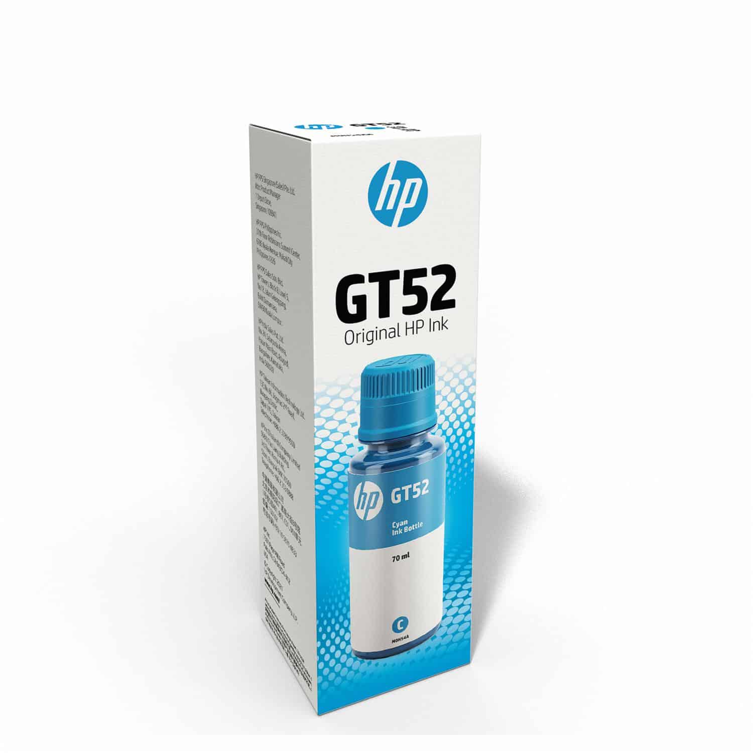 Tinta Para Impresora GT52 M0H54AL HP Cyan - Imagen 3