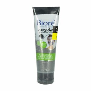 Mascarilla Purificadora Carbon Detox Sedosa BIORÉ 110 G