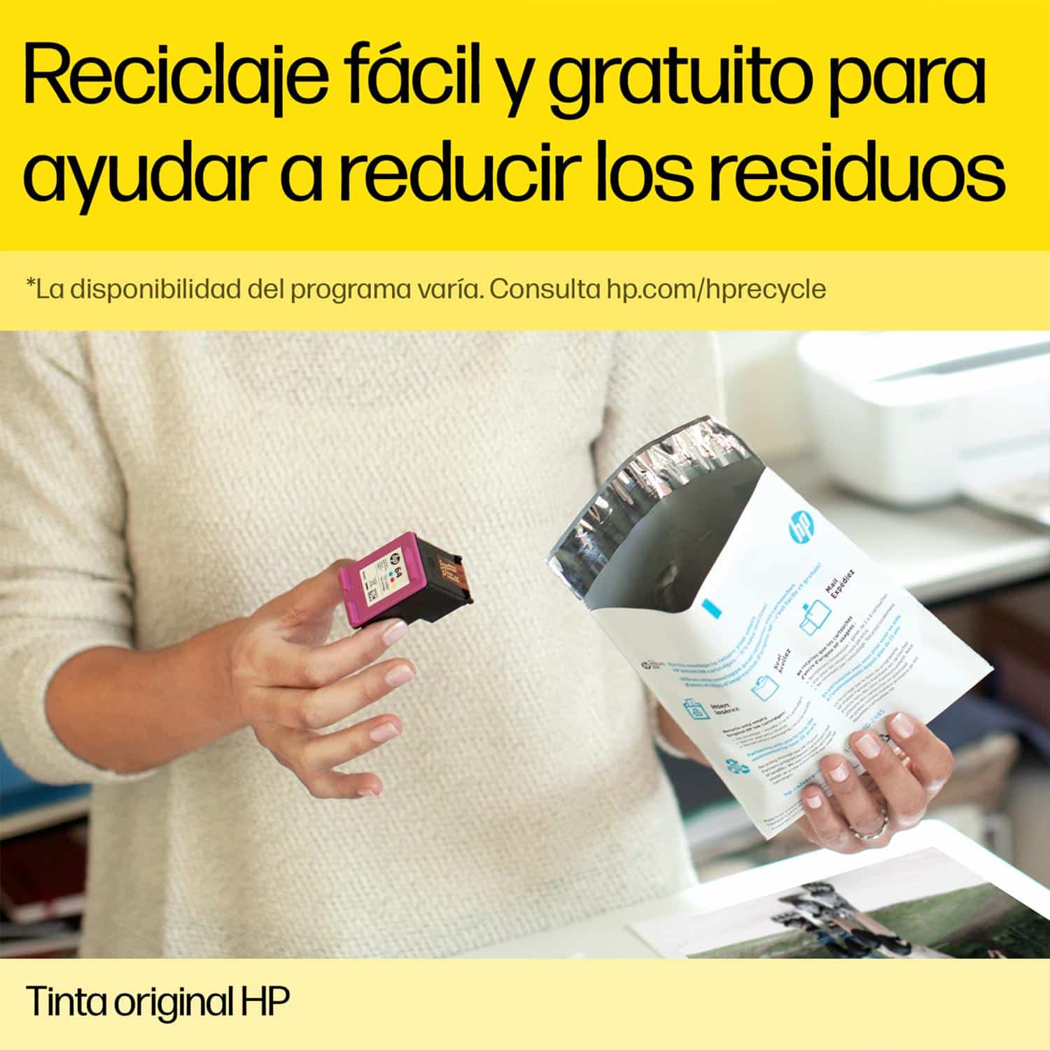 Tinta Para Impresora GT53 Black HP 90 Ml - Imagen 7