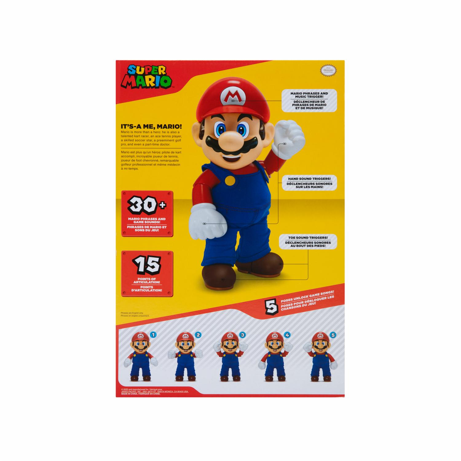 Figura Mario JAKKS Con Sonido