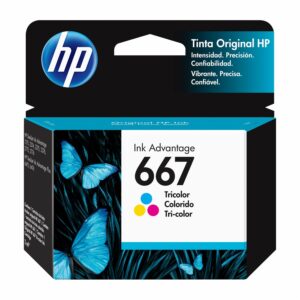 Cartucho De Tinta Ink Advantage 667 HP Tricolor