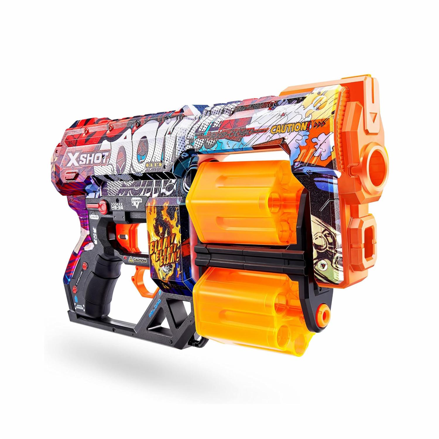 Lanzador Skins Dread X SHOT Incluye 12 Dardos
