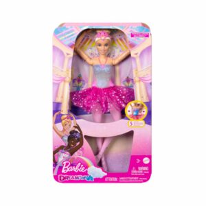 Muñeca Bailarina Barbie Luces Brillantes MATTEL Incluye Accesorios