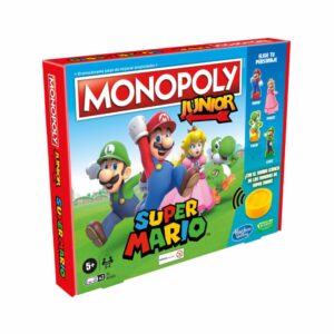 Juego De Mesa Monopoly Junior SUPER MARIO 2 - 4 Jugadores