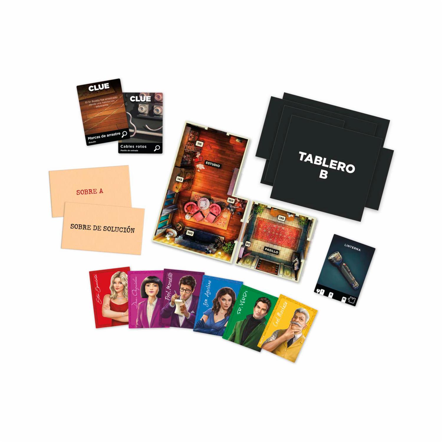 Juego De Mesa Clue: Traición En La Mansión Tudor HASBRO 1 – 6 Jugadores