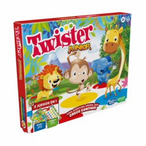 Juego De Mesa Twister Junior 2 En 1 HASBRO 2 - 4 Jugadores
