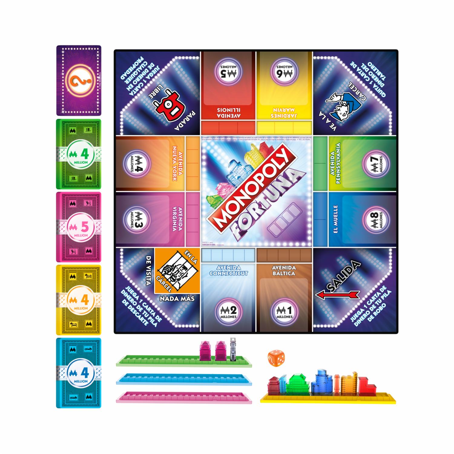 Juego De Mesa Monopoly Fortuna HASBRO 2 – 4 Jugadores