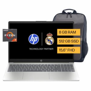 Notebook Modelo 15-FC0015LA AMD Ryzen 7 8GB RAM HP 15.6" HD