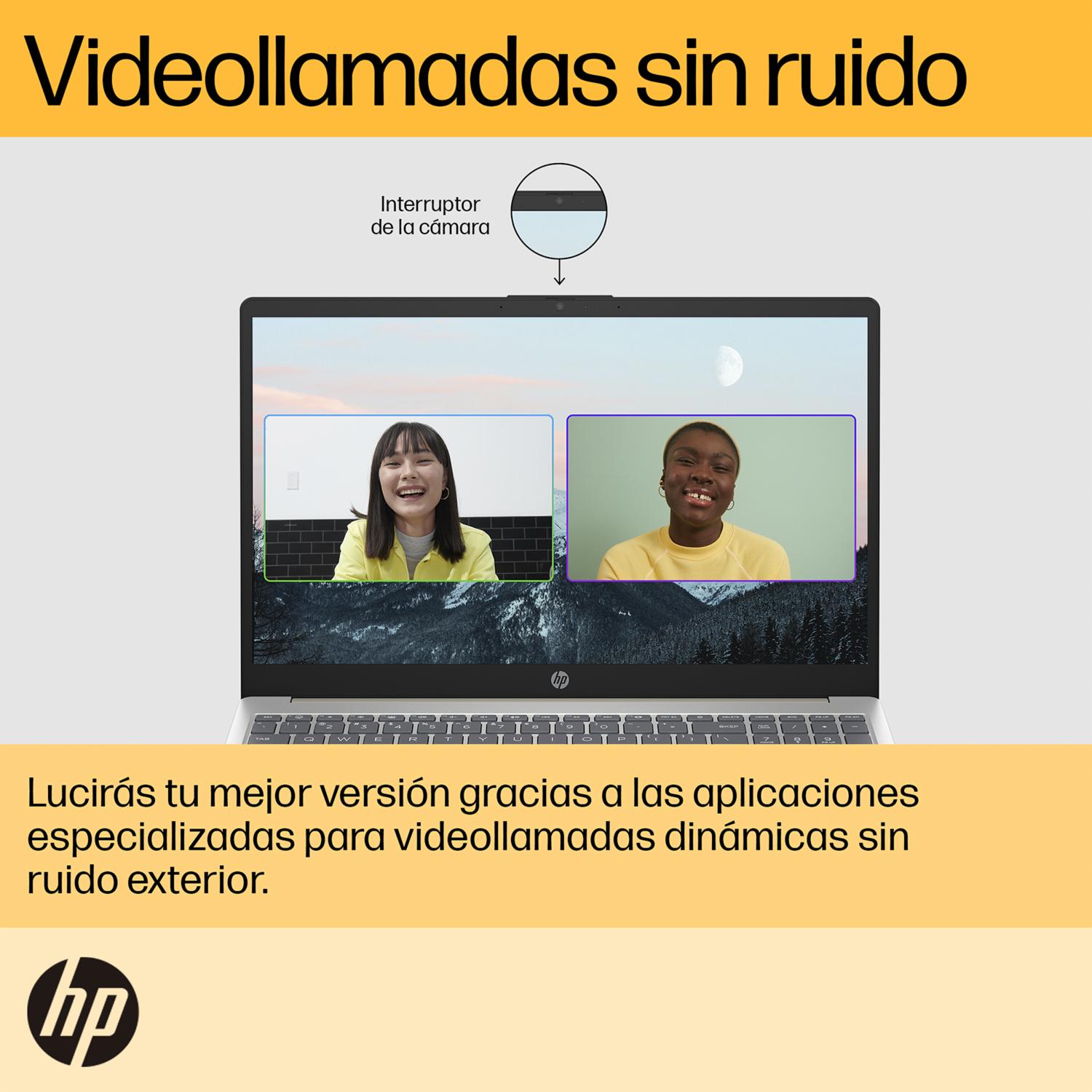 Notebook Modelo 15-FC0015LA AMD Ryzen 7 8GB RAM HP 15.6″ HD