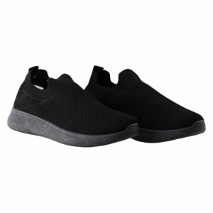 Zapato Deportivo Bajo Sin Cordón Negro MGX BASIC