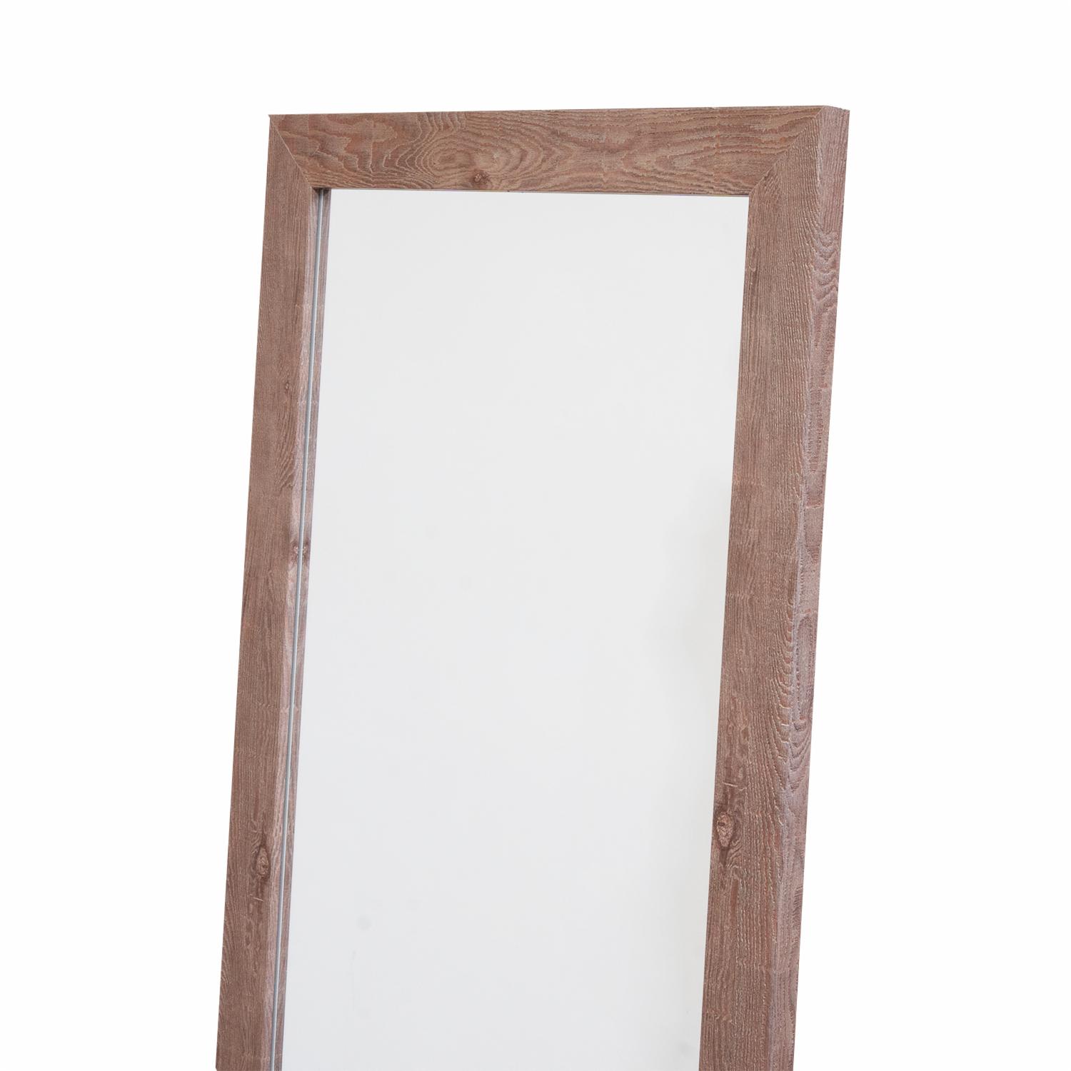 Espejo Para Puerta Café Claro FREE HOME Unidad