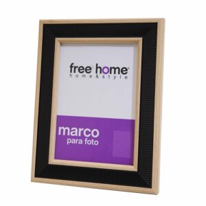 Porta Retrato Negro Natural FREE HOME 13X18 Cm