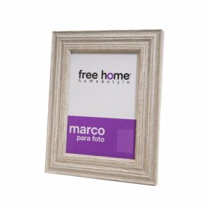 Porta Retrato Doble Marco Natural FREE HOME 10X15 Cm