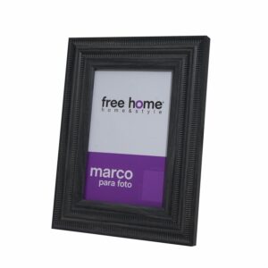 Porta Retrato Doble Marco Gris FREE HOME 10X15 Cm