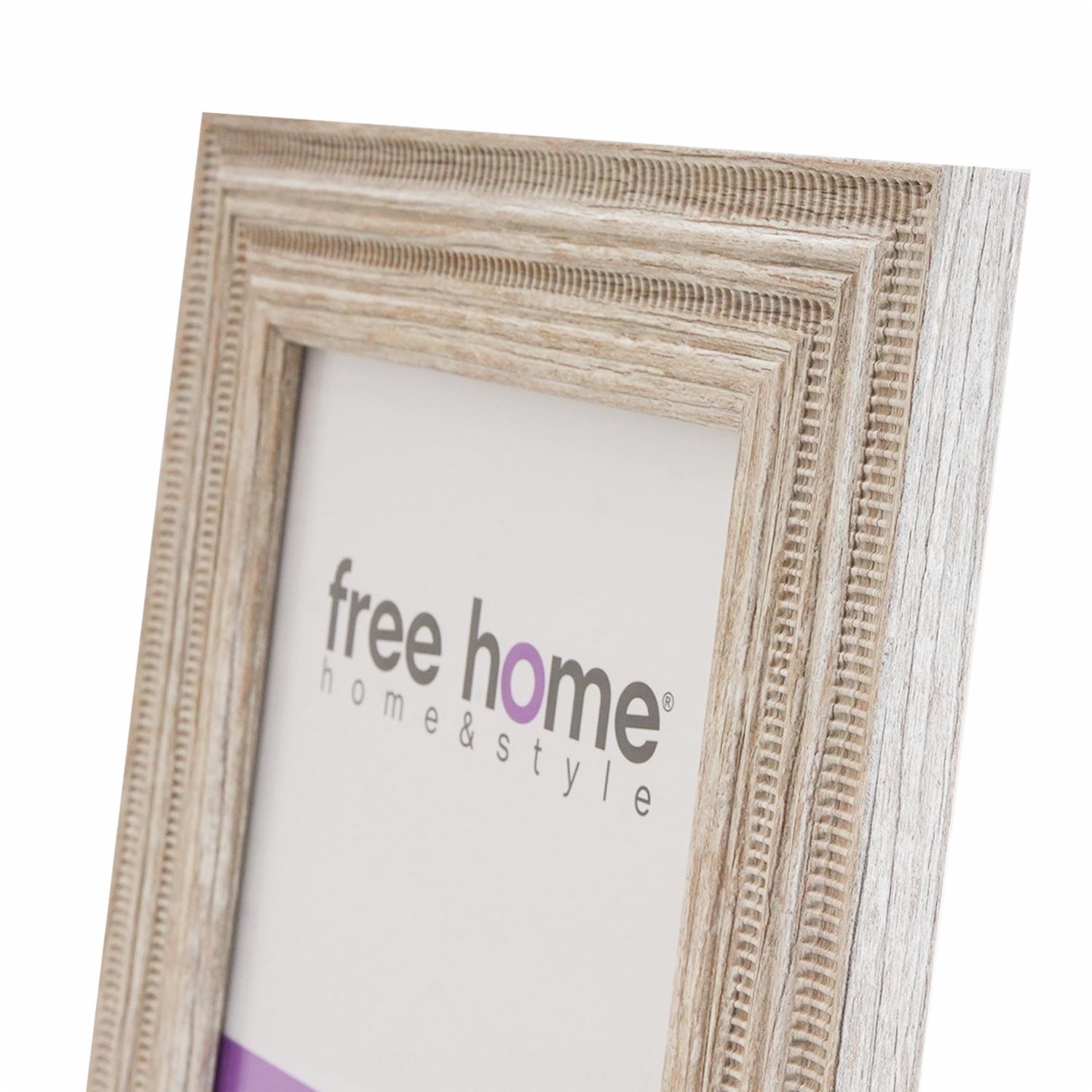 Porta Retrato Doble Marco Natural FREE HOME 13X18 Cm