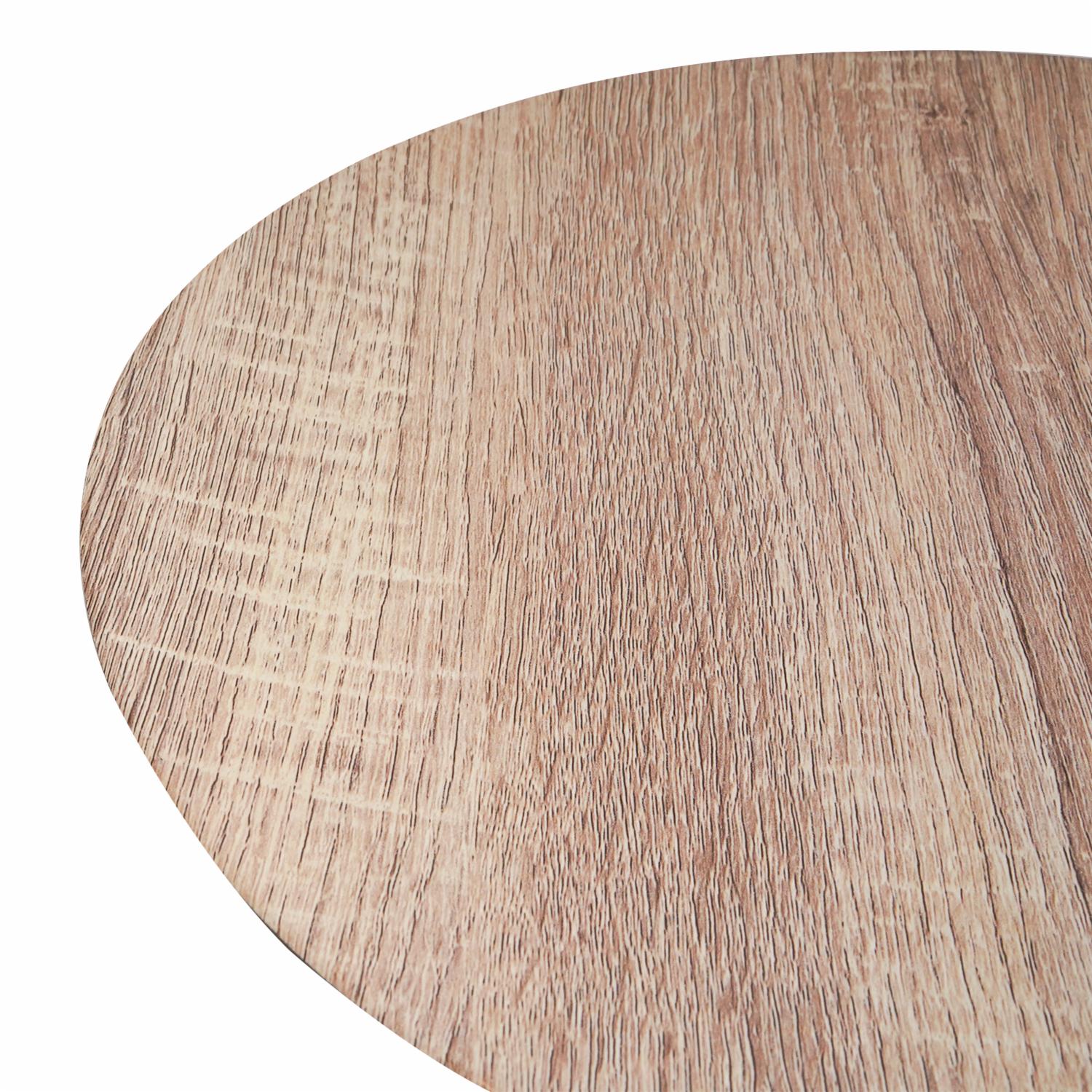 Plato Base Diseño Tipo Madera Z&L 33 Cm - Imagen 2