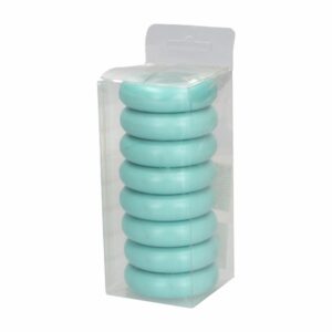 Set Servilletero Aqua Anillo Delgado Z&L 8 Piezas