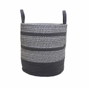 Cesta Gris Con Blanco FREE HOME Pequeña