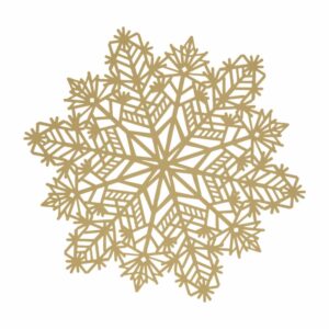 Individual Copo De Nieve Dorado JOY Unidad