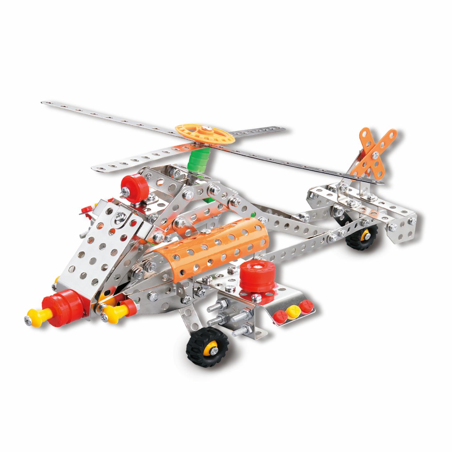 Kit Para Armar Helicóptero ASSEMBLY TOYS 262 Piezas - Imagen 2