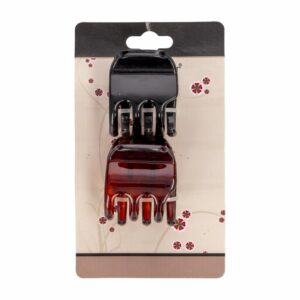 Clips De Cabello Negro Y Café HAIR WITH FLAIR X2 Uds
