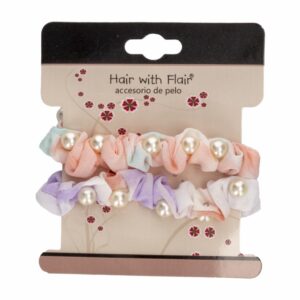 Chunchis Para Cabello Con Perlas HAIR WITH FLAIR X2 Uds