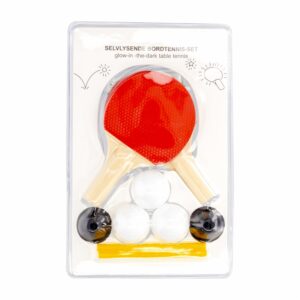 Raquetas De Ping Pong Con 3 Pelotas WELSTAR Set