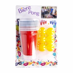 Beer Pong Vasos Y Pelotas WELSTAR Set