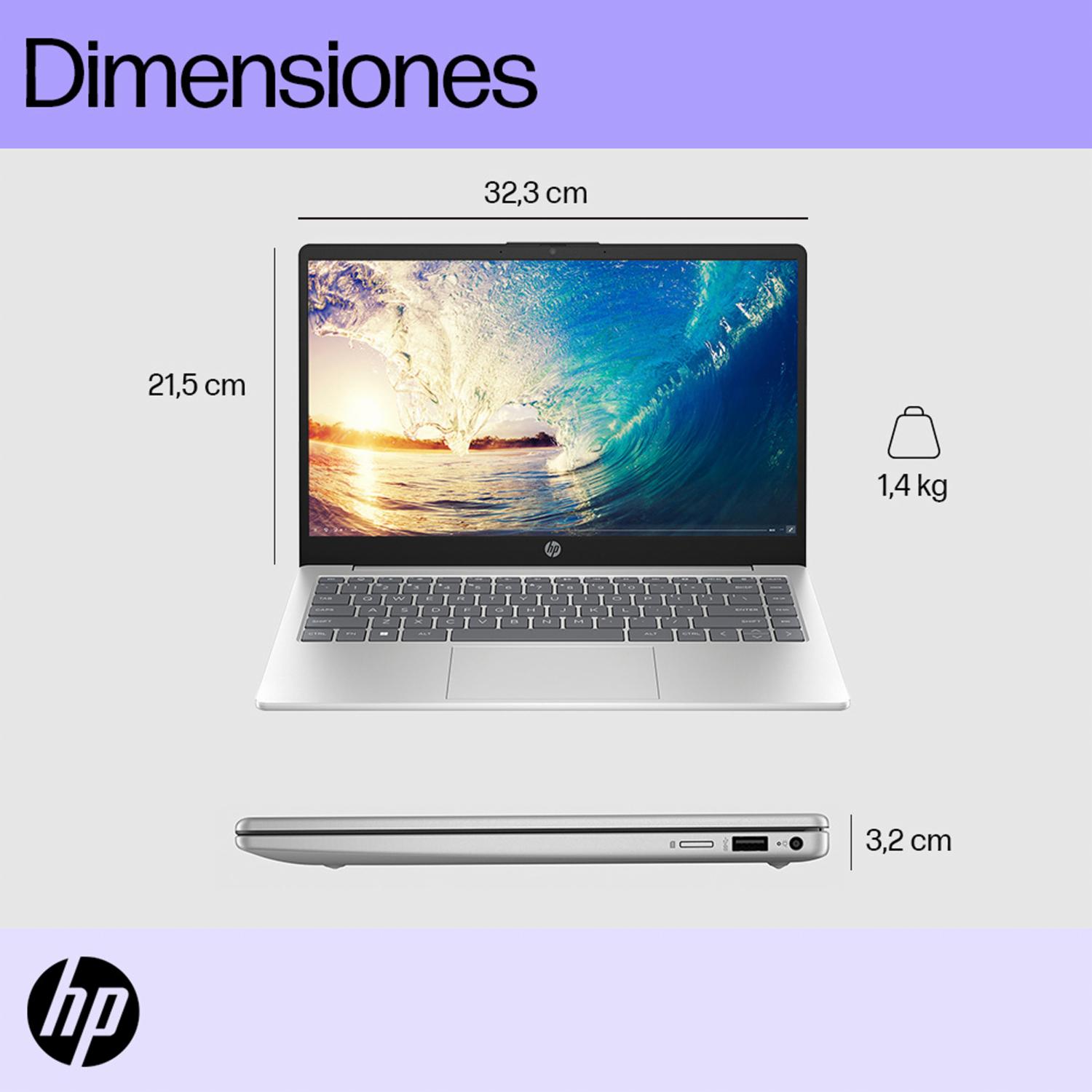 Notebook 14-EP0026LA Core I3 HP 14″