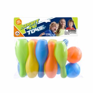 Juego De Bolos AO-JIE Incluye 2 Pelotas