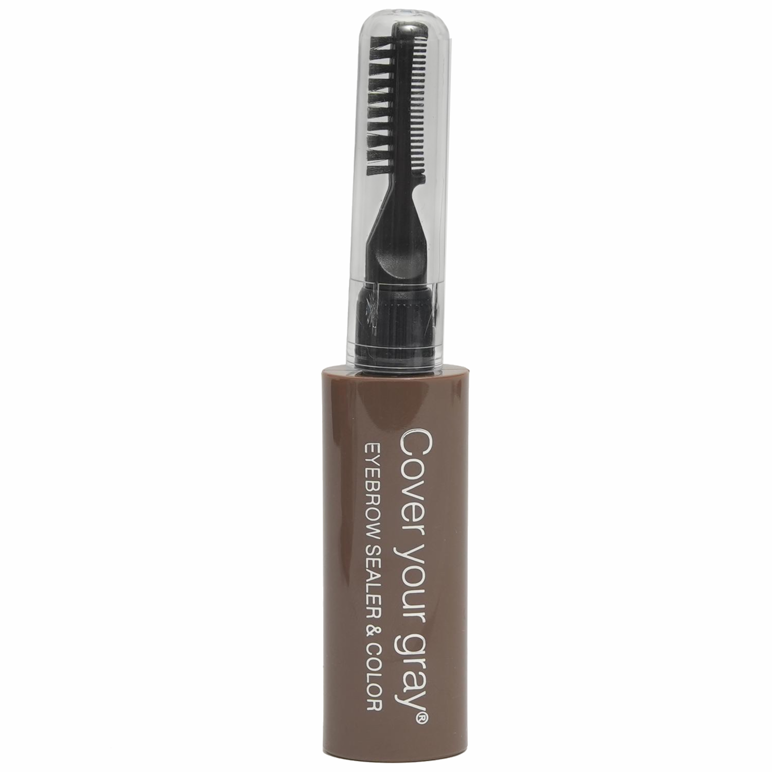 Máscara De Cejas Sellante Con Peinilla Café Medio COVER YOUR GRAY 10 G