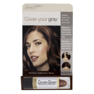 Maquillaje De Canas Cover Your Gray Stick Castaño Oscuro Mujer COVER YOUR GRAY 1 G