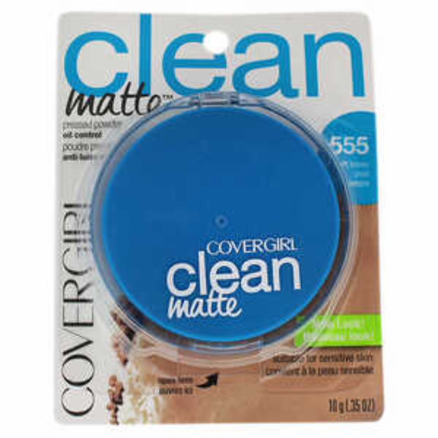 Polvo Clean Prsd Matte Softhoney COVER GIRL Unidad - Imagen 2