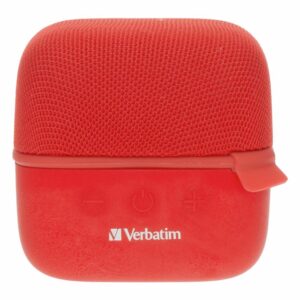 Altavoz Cube VB70225 VERBATIM Rojo