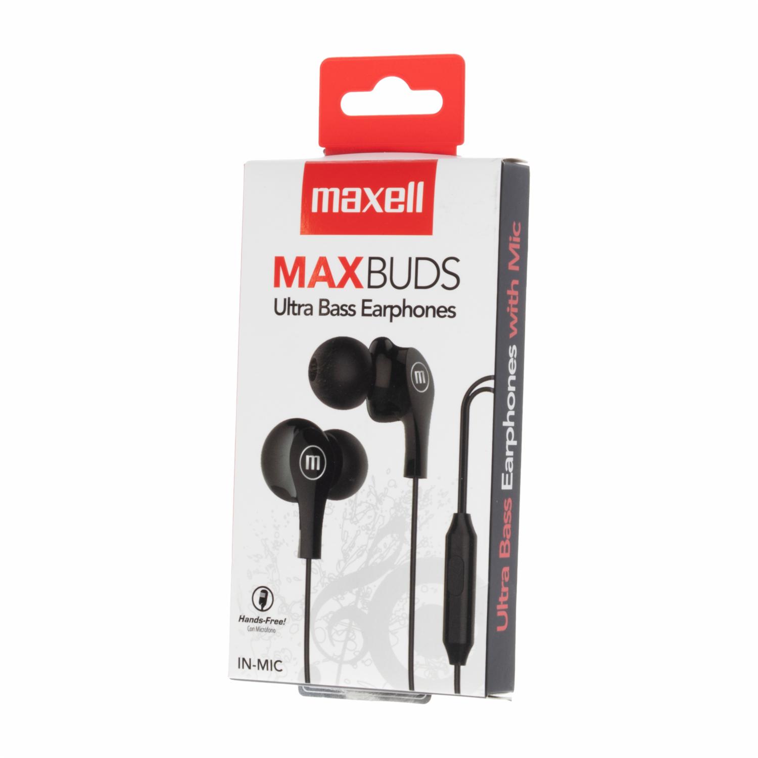 Audífonos Max Buds IN-MIC MAXELL Con Cable - Imagen 2