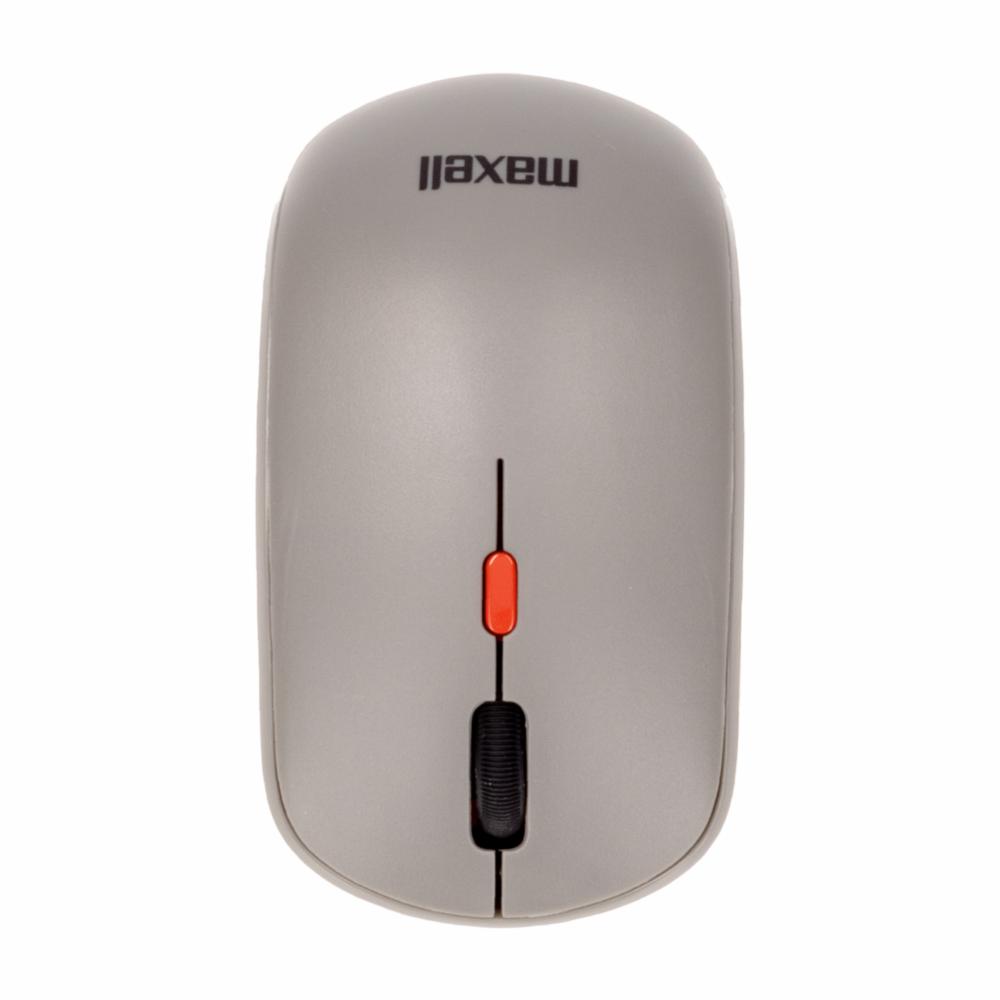 Mouse Wireless Gris MOWL-100 2.4 GHZ MAXWELL Inalámbrica - Imagen 3