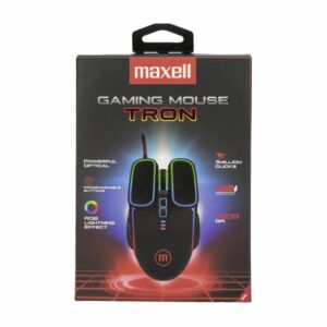 Mouse Gaming Tron MAXELL Con Cable