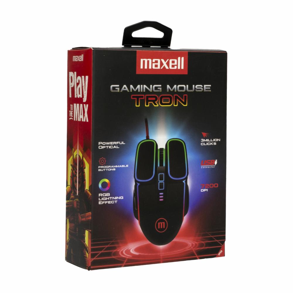 Mouse Gaming Tron MAXELL Con Cable - Imagen 2