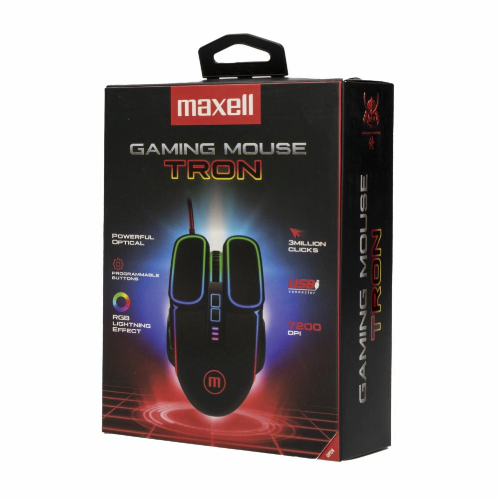 Mouse Gaming Tron MAXELL Con Cable - Imagen 3