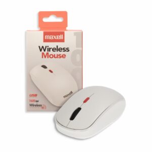Mouse Óptico Blanco MAXELL Wireless