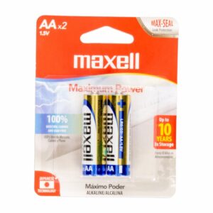 Pilas Alcalina AA MAXELL X 2 Uds