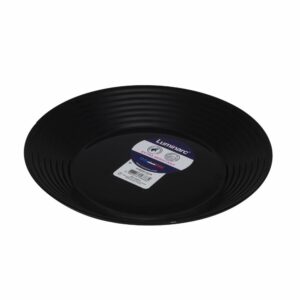 Plato Postre Negro Carine Te LUMINARC 19 Cm