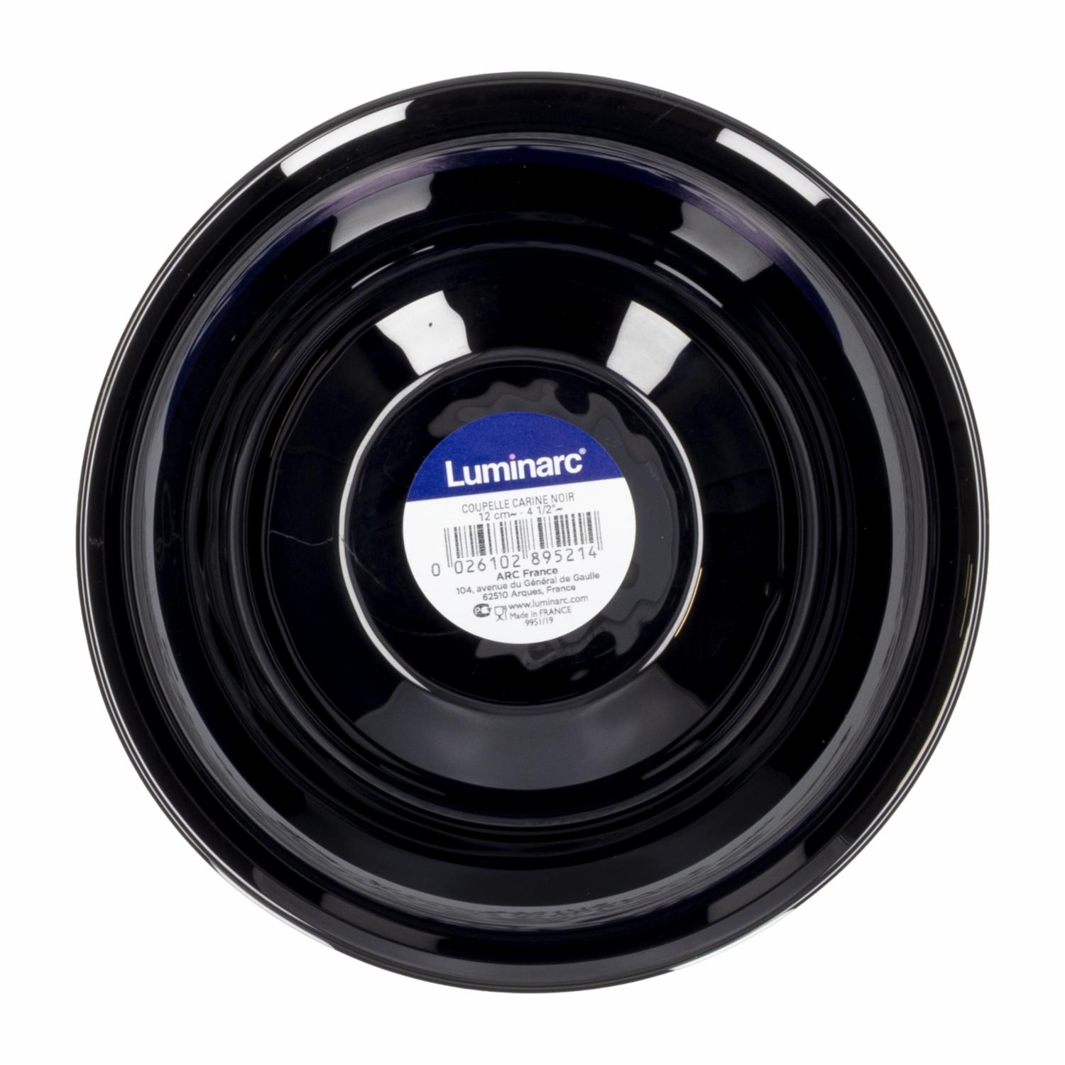 Cevichero Negro-Carine-Tempered. LUMINARC De 12 Cm - Imagen 2