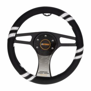 Cubre Volante Negro Blanco 04 AUTOMAX Unidad