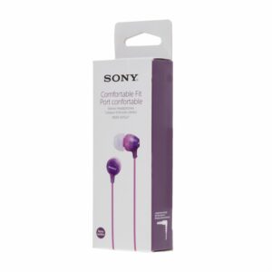 Audífonos Confortable Fit MDR-EX15LPVZ SONY Con Cable
