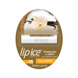 Bálsamo Labial Coco Vainilla Con Factor De Protección Solar 15 LIPICE Unidad