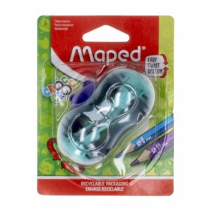 Sacapuntas Doble Orificio Con Deposito Diseño Croc Croc MAPED Unidad