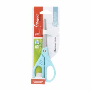 Tijera Escolar Diseño Essentials Green 17 CM Color Azul MAPED Unidad