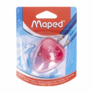 Sacapuntas Doble Orificio Con Deposito Diseño Igloo MAPED Unidad